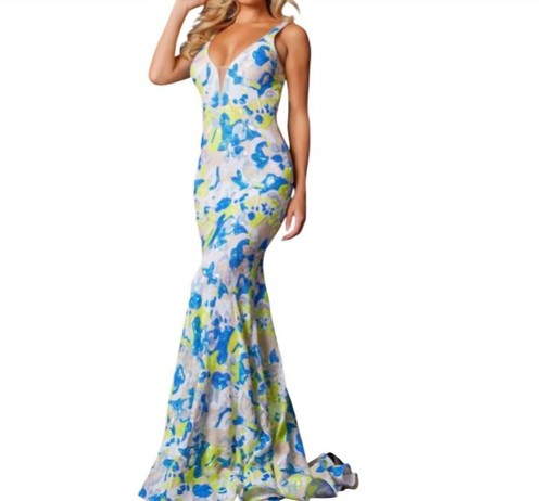 Jovani neck sequin - jovani,