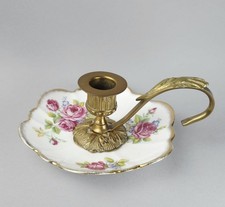 Vintage Brass & Bone China