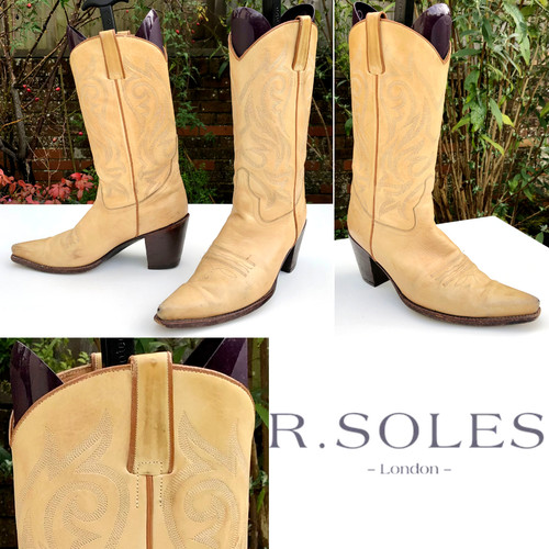 Vintage cowboy boots soles - cowboy, r.soles