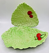 Two Carlton Ware Hand Painted