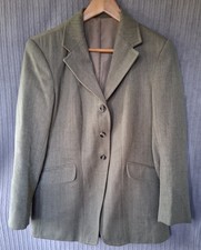 Ladies Gorringe Pure Wool Keepers Tweed Show Jacket 36