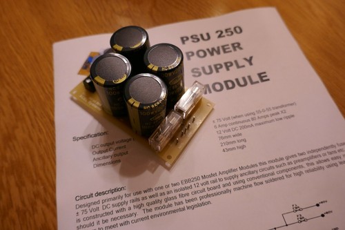 Ebb psu 250 dual - psu, 250-1