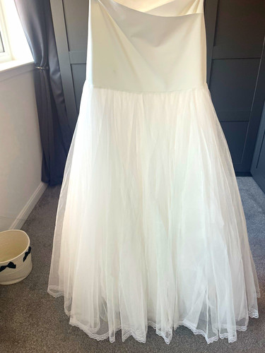 Wunderskirt white net bridal - white,