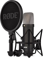 RØDE NT1 Signature Series Large-diaphragm Condenser Microphone with Shock Mount,