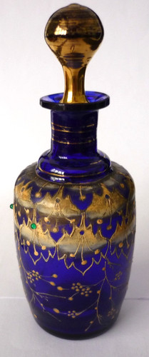 Antique moser cobalt - antique,