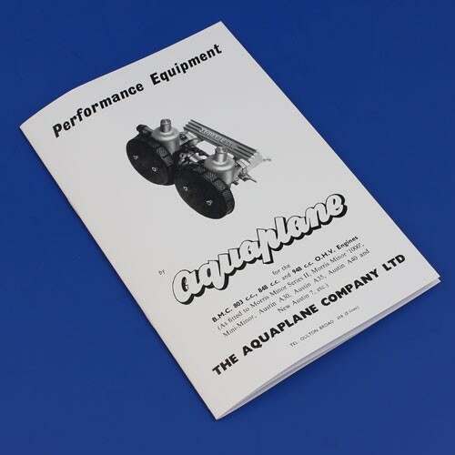 Bmc ford aquaplane brochure - aquaplane,