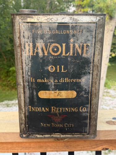 Vintage square havoline texaco - square,