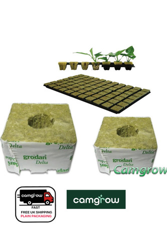 Grodan rockwool rooting cubes - grodan,