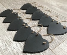 X10 Handmade Slate Heart