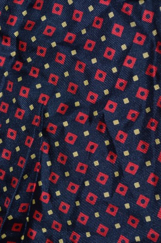 Silk cotton navy blue men - cotton,