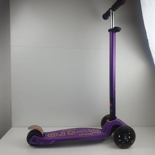 Micro Maxi Deluxe Scooter Purple Height Adjustable Handle Bars 