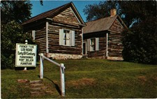 Vintage French Type Log House