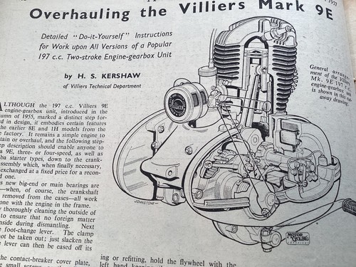 Villiers overhaul period - 9e, 57