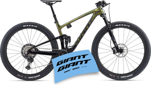 Giant anthem custom stickers - giant,