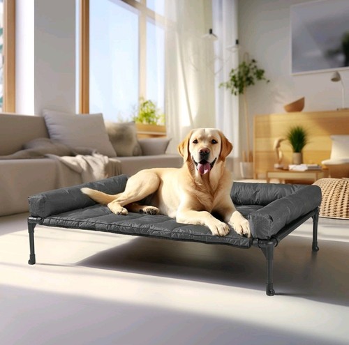 Veehoo raised dog bed large - dog,