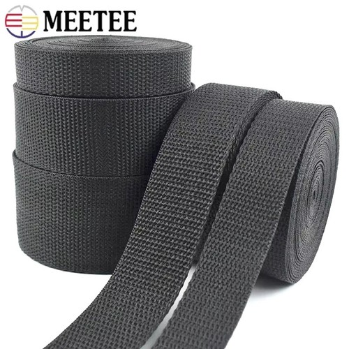 10m black webbing strap - 2-10m,