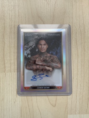Conor benn auto topps - benn, chrome