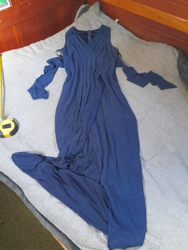 Evening dress cross front - cross,
