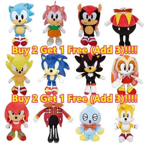 Sonic the hedgehog plushie - sonic,