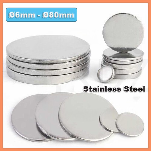 Stainless steel blank round - stainless,