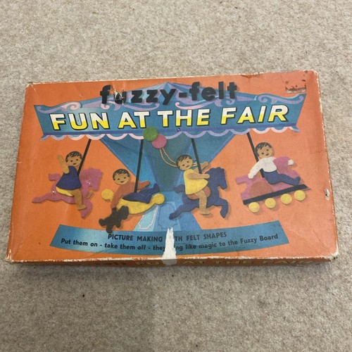 Fuzzy felt vintage sets fun - fuzzy, at
