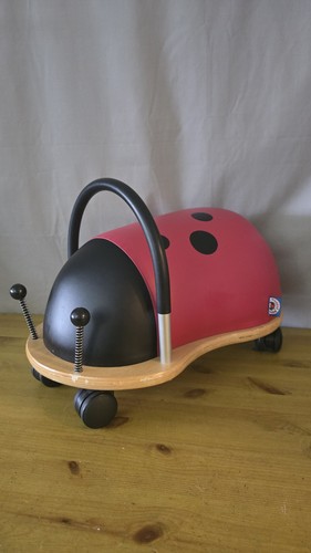 Hippy chick wheelybug ride - hippy, on