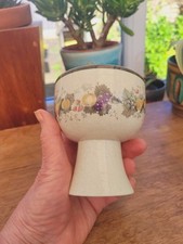 Royal Doulton Harvest Garland Footed 11x9cm bowl or goblet 3 Available 329g