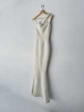 Rachel Gilbert Asta Floor Length Gown White AU Size 6