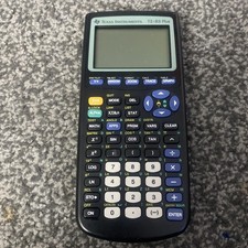 Texas Instruments TI-83 Plus Graphing Calculator with Hard Cover - Working (B1