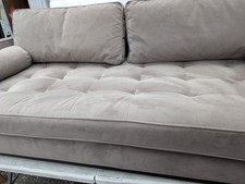 NQP SWYFT Grey Velvet 2 Seater