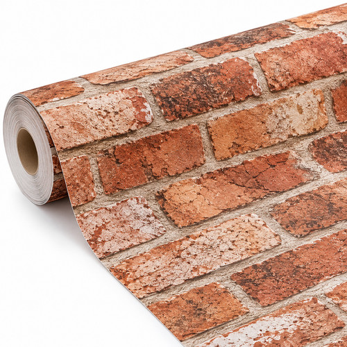 Red brick effect - brick, wallpaper