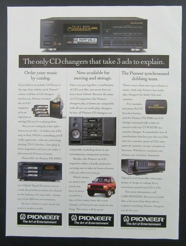 1992 pioneer multi disc - 1992, multi-disc