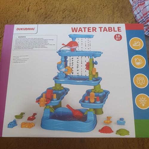 Kids water table - table, accessories