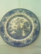 Dinner Plate old Willow Blue &