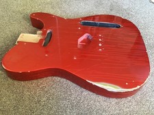 Telecaster body, candle apple