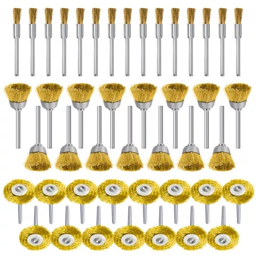 45pcs brass polishing wire cup - 45pcs,