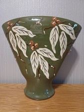 Royal Barum Fan Shaped Vase -