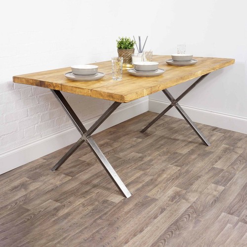 Dining table wooden solid - wooden,