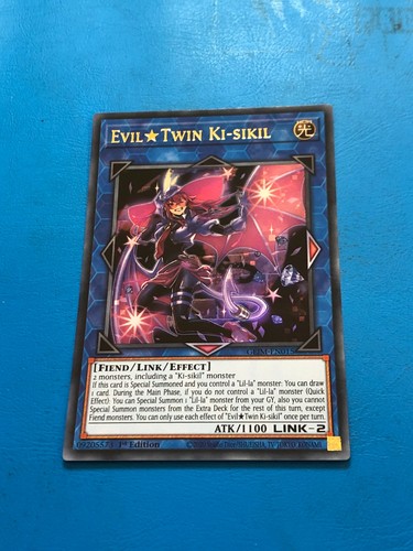 Yugioh ultra rare evil twin - evil,