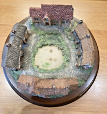 LEONARDO COLLECTION The Village Green Miniature  Houses Large Collectable
