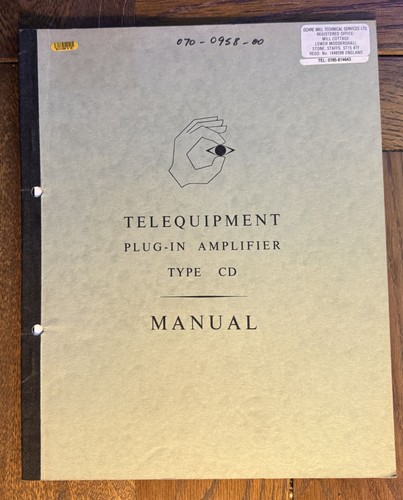 Telequipment type - telequipment,