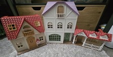 Set Of Three Sylvanian Houses