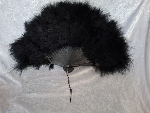 Feather hand fan - hand,