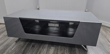 ALPHASON CHROMIUM 2 1000 TV STAND AND CABINET HIGH GLOSS GREY
