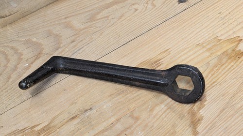 Cast iron bed - bed, spanner