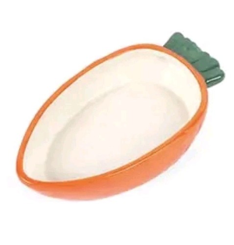 Carrot food water bowl - carrot,
