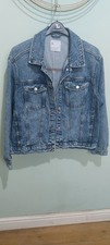 Primark Blue Denim Jacket Size