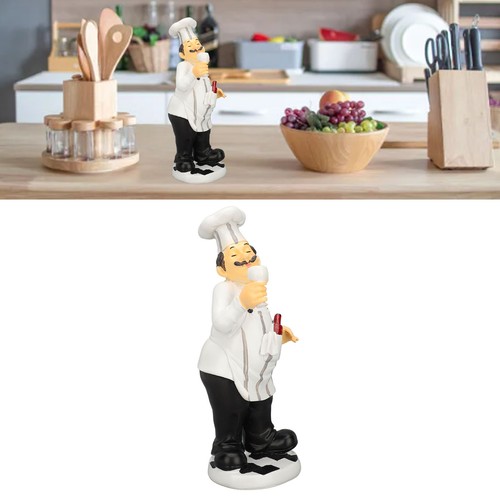 Chef figurine fine workmanship - chef,