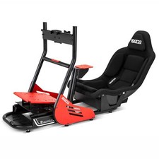 Sparco Gaming EVOLVE GP PRO Racing Sim Rig Frame Cockpit with F1 Style Race Seat