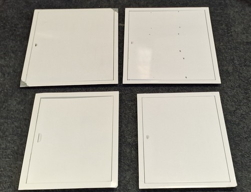 Metal access panel damaged - access,